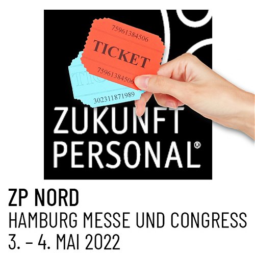 Zukunft Personal Nord, 03.-04. Mai 2022, Messe Hamburg: Wir laden Sie ein!