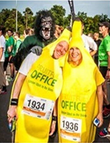 Fruitful Office ist Sponsor und Gewinner des B2RUN Frankfurt